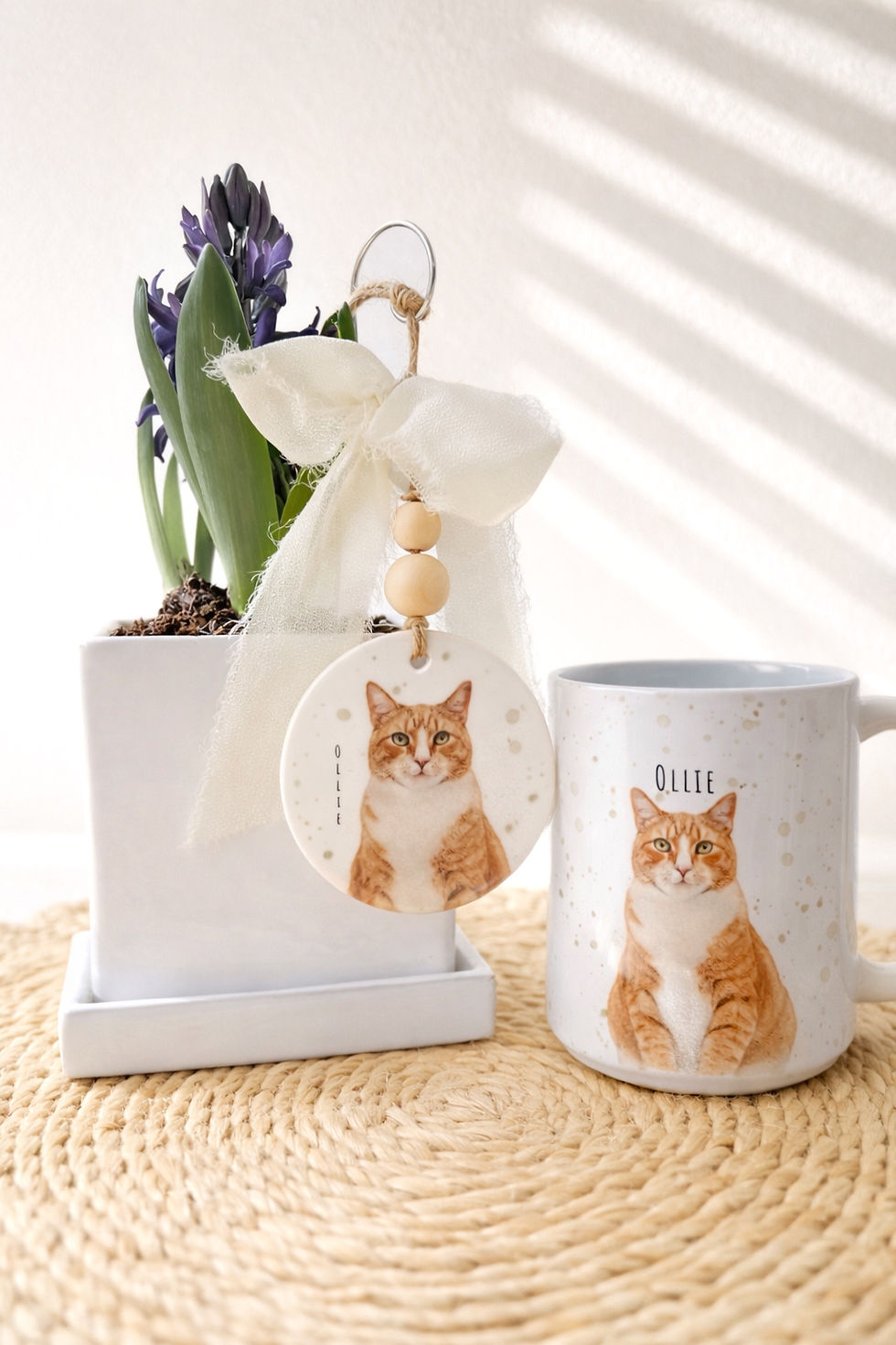 custom cat mug from photo