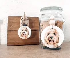 custom dog ornament