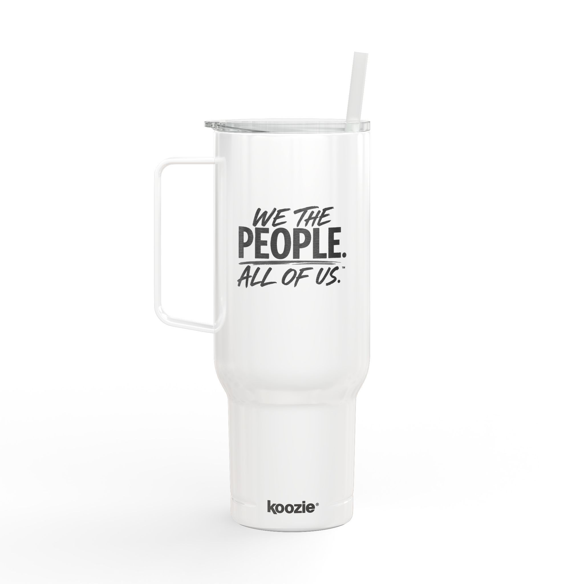 We The People Engraved 40oz Insulated Tumbler with Lid