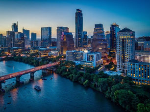 Austin Texas skyline bachelor party guide House of Sirens