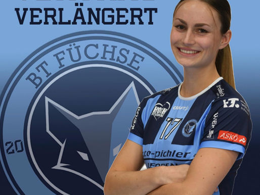 Vertragsverlängerung: Carina Peintinger bleibt!