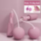 Pink jump rope with weighted balls, Heavy Ball, Thickness Foam