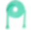 Mint green jump rope