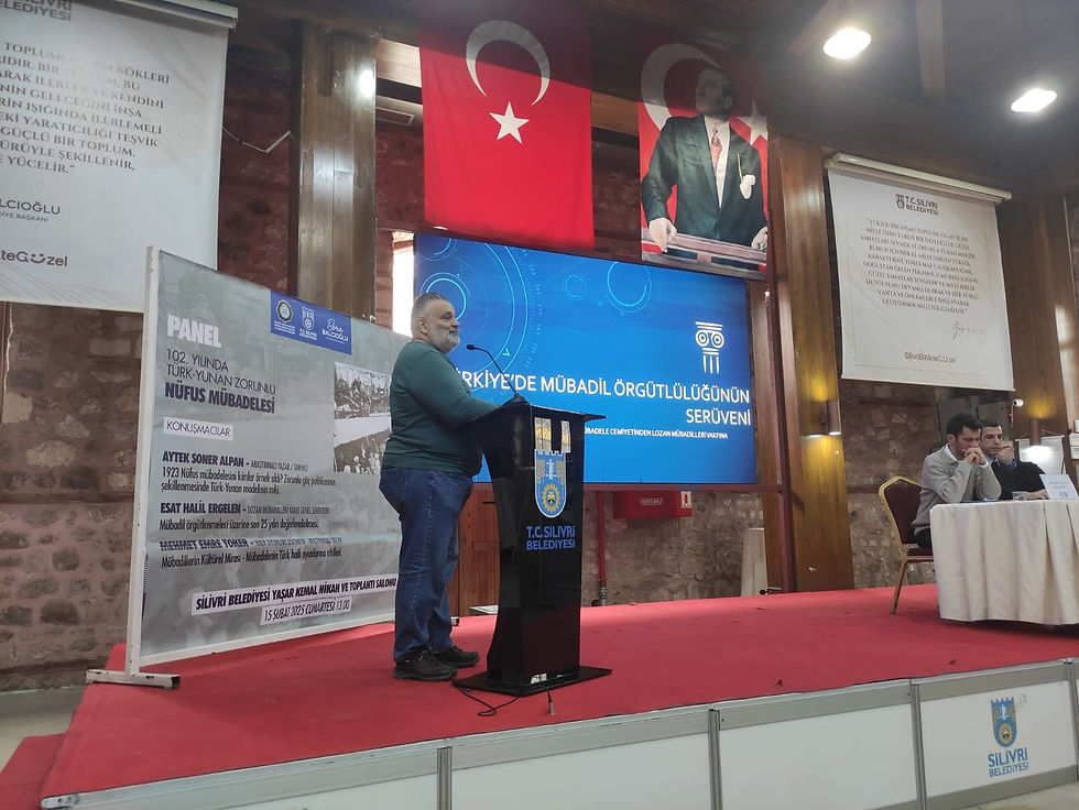 Esat Halil Ergelen - Lozan Mübadilleri Vakfı Genel Sekreteri