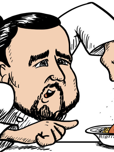 Personlised Illustration of a chef