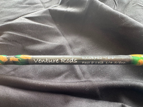 Mod Fast Rod 6’6” Med - Fast 8-14# | Venture Custom Rods