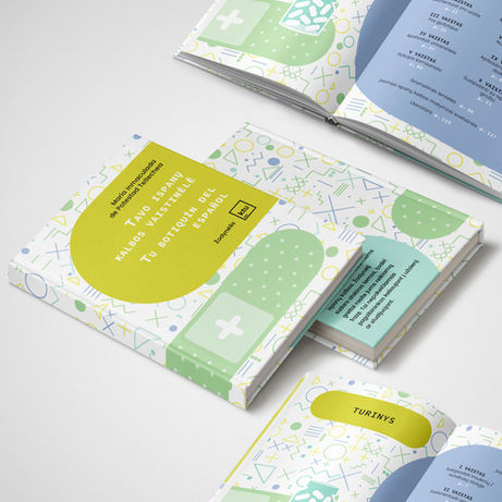"Tavo ispanų kalbos vaistinėlė" | Book Design & Layout
