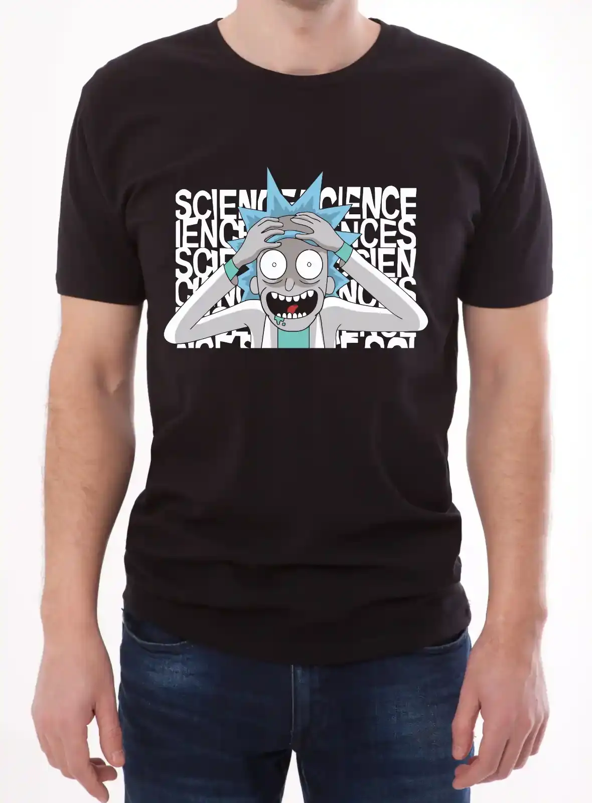 Camiseta Rick and Morty Science