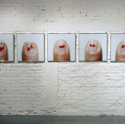 Manicure, 2008
Exhibition view at Centro Nacional de las Artes, Mexico City