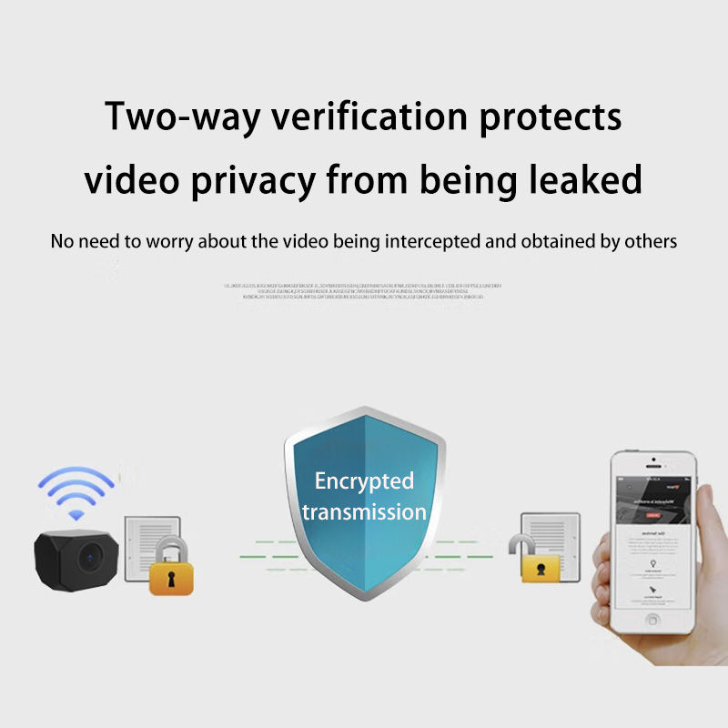 Thumbnail: New 1080P HD Mini WiFi Camera AP Hotspot Remote Monitor Portable Small Camcorder
