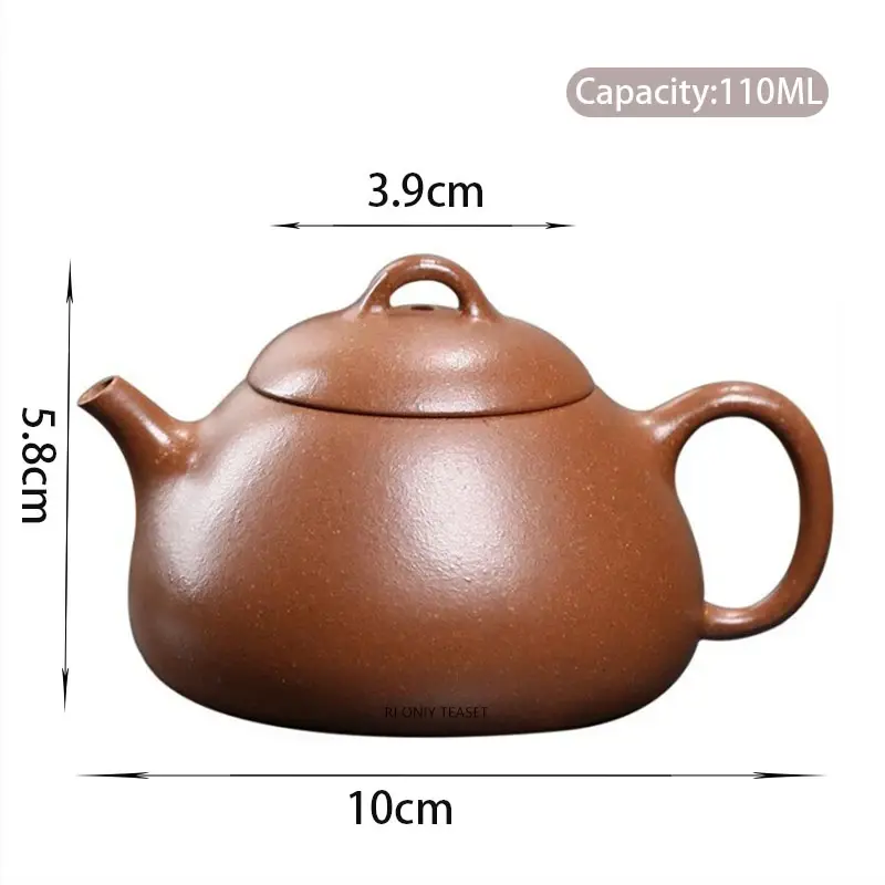Thumbnail: Yixing Zisha Teapot 110ml / Jixingová konvička Zisha 110 ml