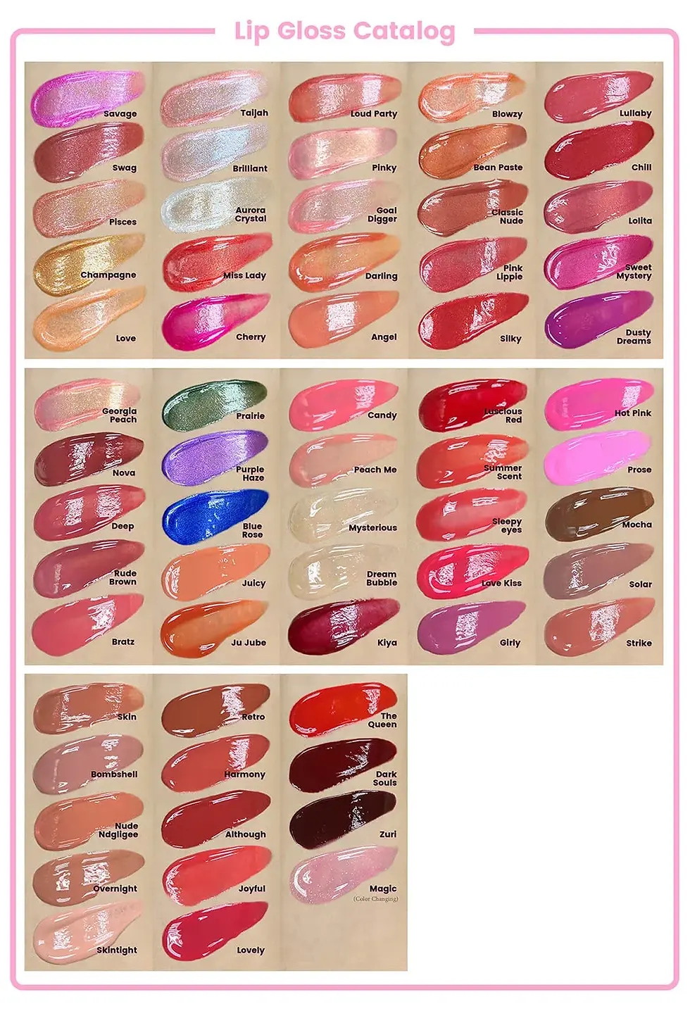 Miniatura: Vegan Lip Gloss Base – Hydratační DIY základ na lesk na rty (50ml - 420ml)