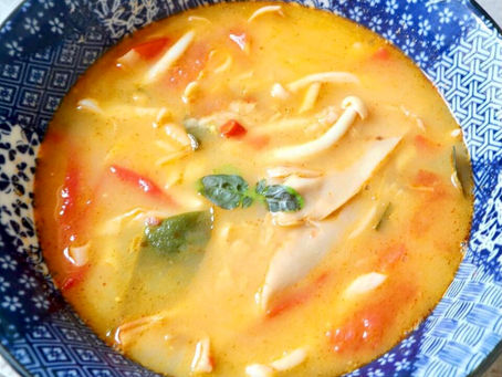 Thajské masáže: Tom Yum houbová polévka - Skvělý recept k relaxaci a požitku