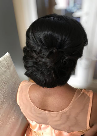 Asian Bridal hair stylist london