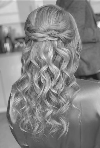 Half Up Half Down Bridal Hair and Makeup Surrey