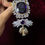 Miniaturbild: Brooch Silver Gold Zircon Cz Vintage Art Deco Antique Art Deco