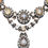 Miniaturbild: Necklace Silver Zircon Vintage Wedding Royal Queen Magnificent
