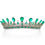 Miniaturbild: Tiara Silver Diamond Zircon Emerald Vintage Queen Victoria and