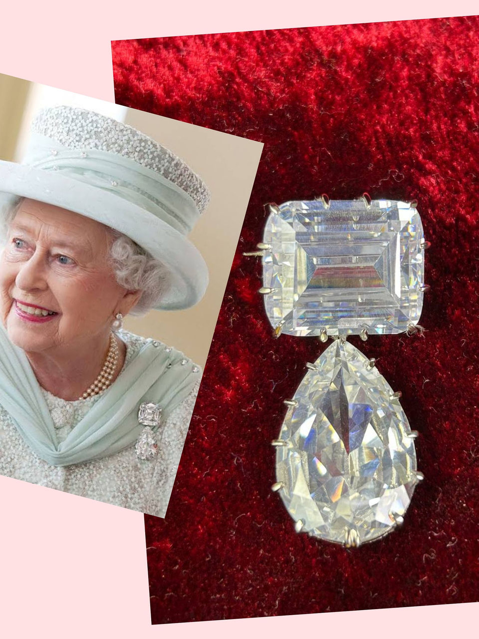 Miniatura: Brooch Silver Cz Antique Wedding Victorian Queen Elizabeth