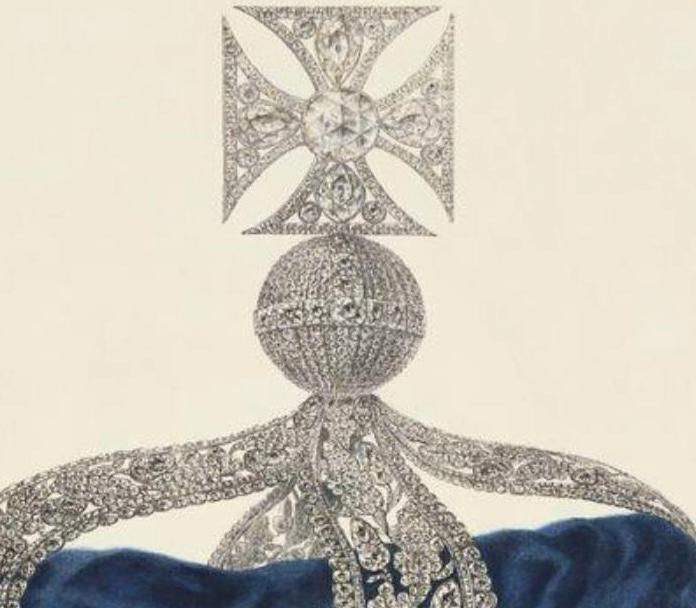 Thumbnail: Crown Zircon Royal Queen Imperial state of Great Britain ,