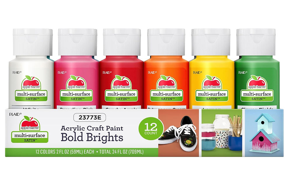 Thumbnail: Puff nd Paint Home Kit canvas for 2 