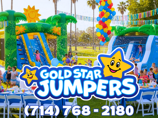 Bounce House Rentals and party supplies in Orange County - Gold Star Jumpers
