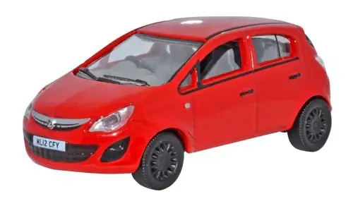 Vauxhall Corsa (Red) 1:76 Oxford