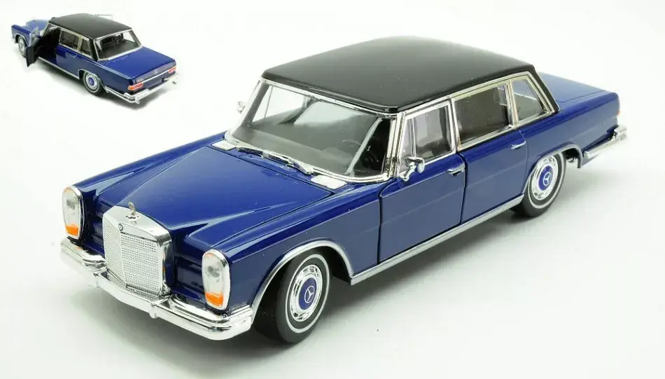 Mercedes Benz 600 1963 (Blue) 1:24 Welly