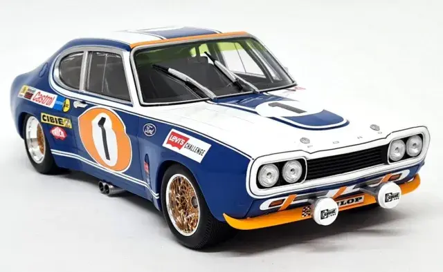Ford Capri RS 2600 Ford Köln -Glemser/Soler-Roig-3RD Place 24H SPA 1972 1:18 MC