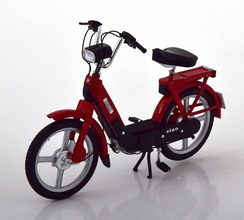 KK Scale Piaggio Ciao Black - Modello In Metallo Scala 1/10, Collezione, Altamente Dettagliato