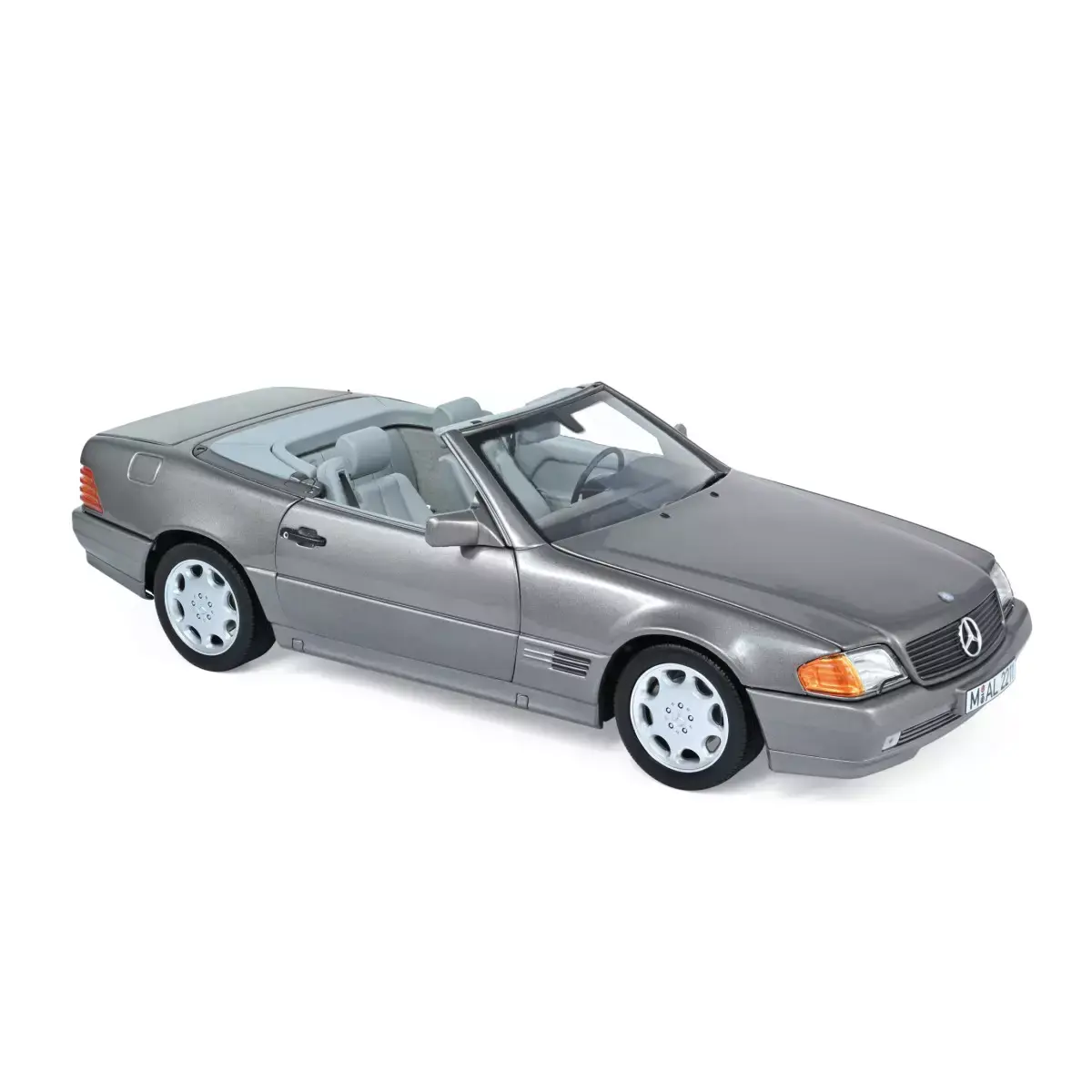 Mercedes-Benz 500 SL 1989 (Grey Metallic) 1:18 Norev