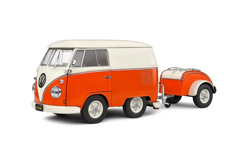 Kool Kombi Orange & White 2023 1:18 Solido