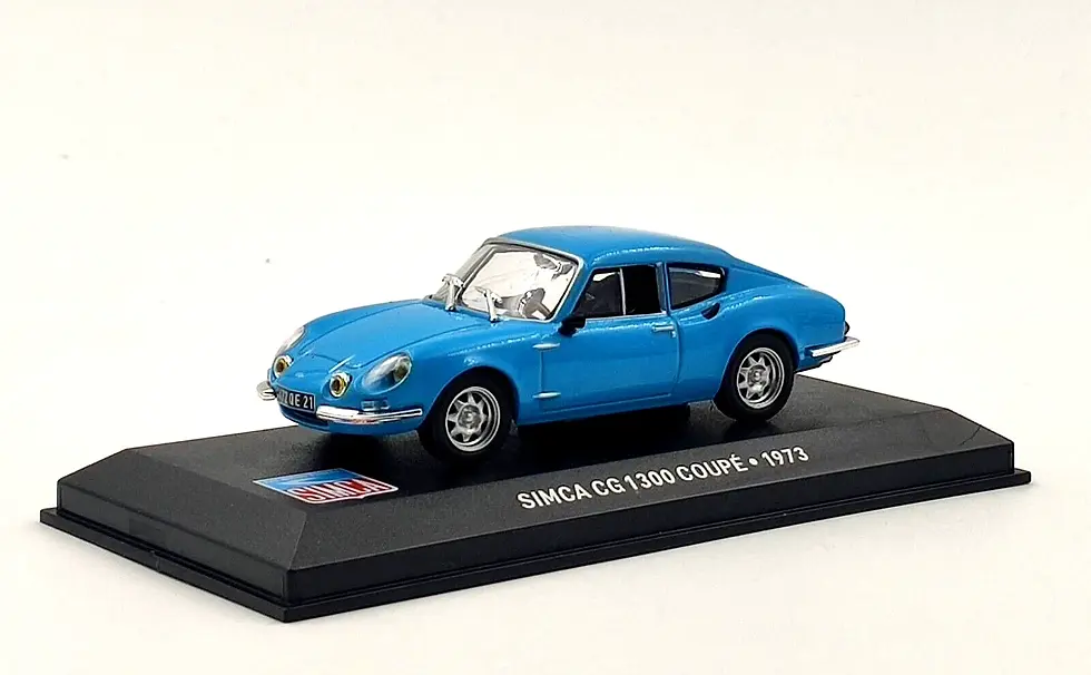 SIMCA CG 1300 Coupé 1973 1:43 Promocional