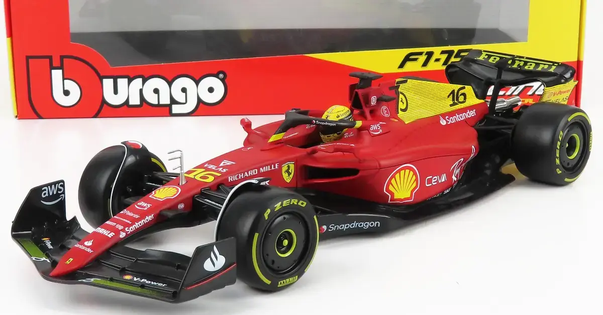 Ferrari - F1-75 n.16 (2022) 1:18 - C. Leclerc - 2nd Monza GP - BBurago
