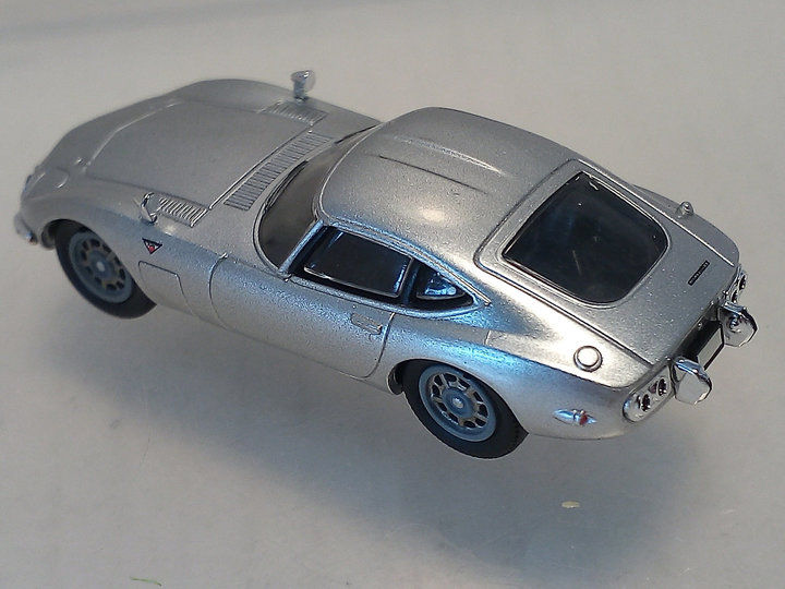 Miniatura: Toyota 2000 GT (plata) 1:87 Ricko