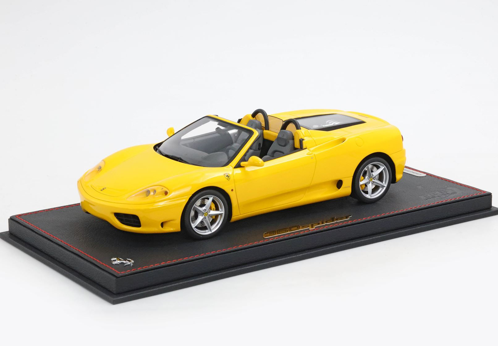 Ferrari 360 Modena Spider automatic gear (Giallo Modena) 1:18 BBR