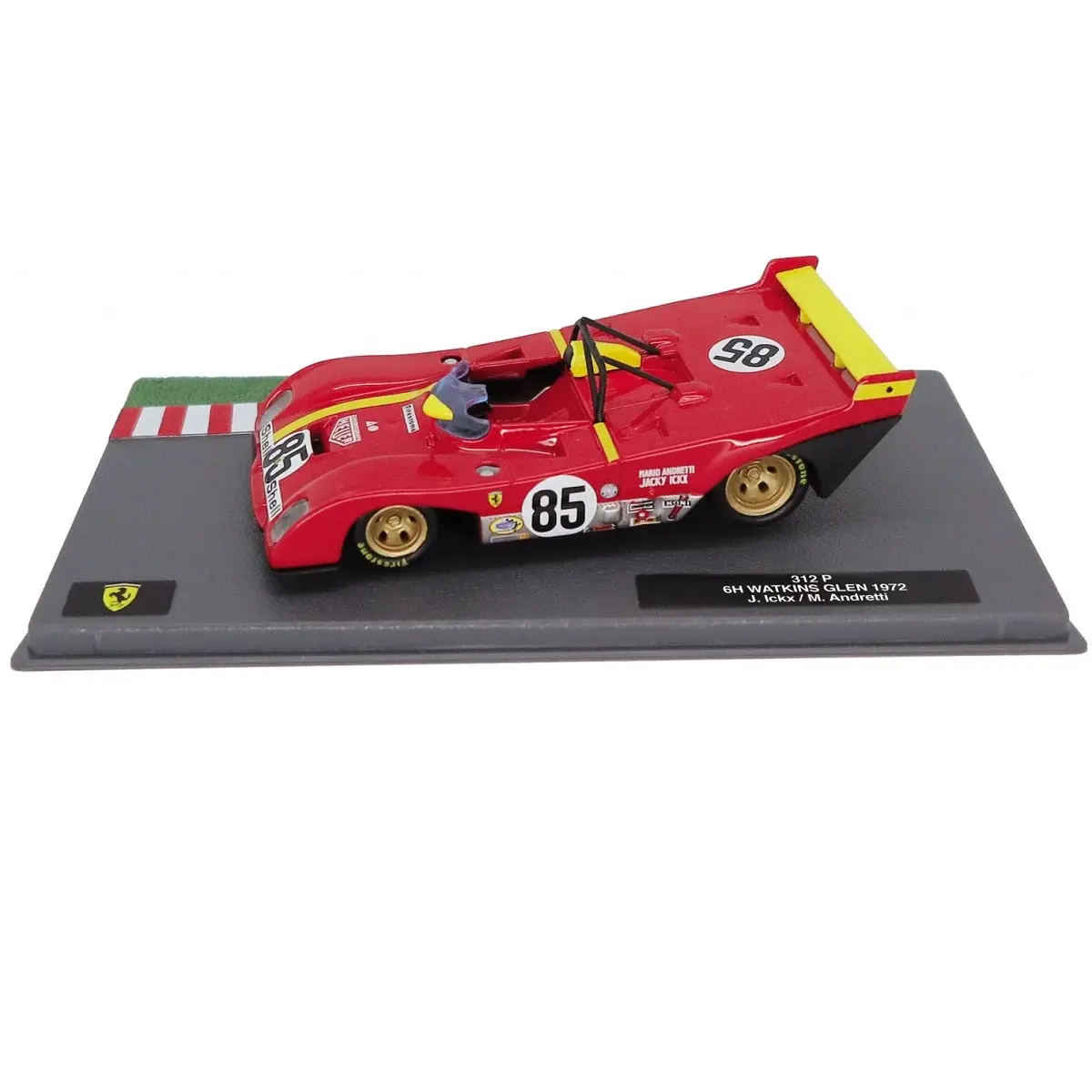 Ferrari 312P 6h Watkins Glen 1972 J.Ickx-M.Andretti 1:43