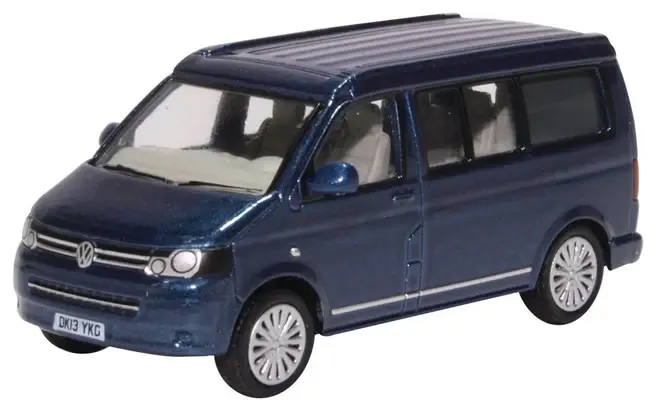 VW T5 California Camper (Metallic Night Blue) 1:76 Oxford