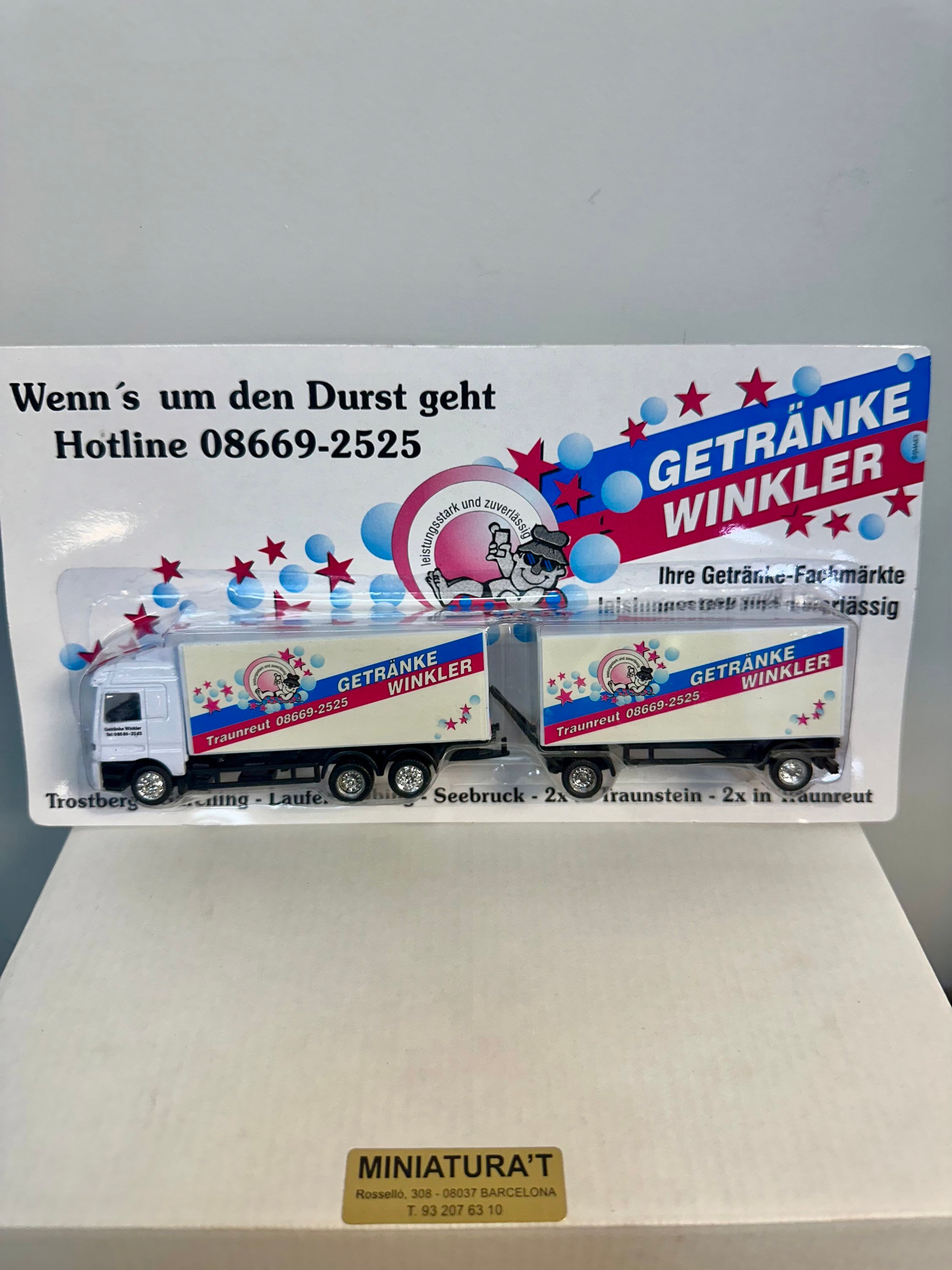 Mercedes Actros 2001 Gentranke Winkler 1:87 Grell