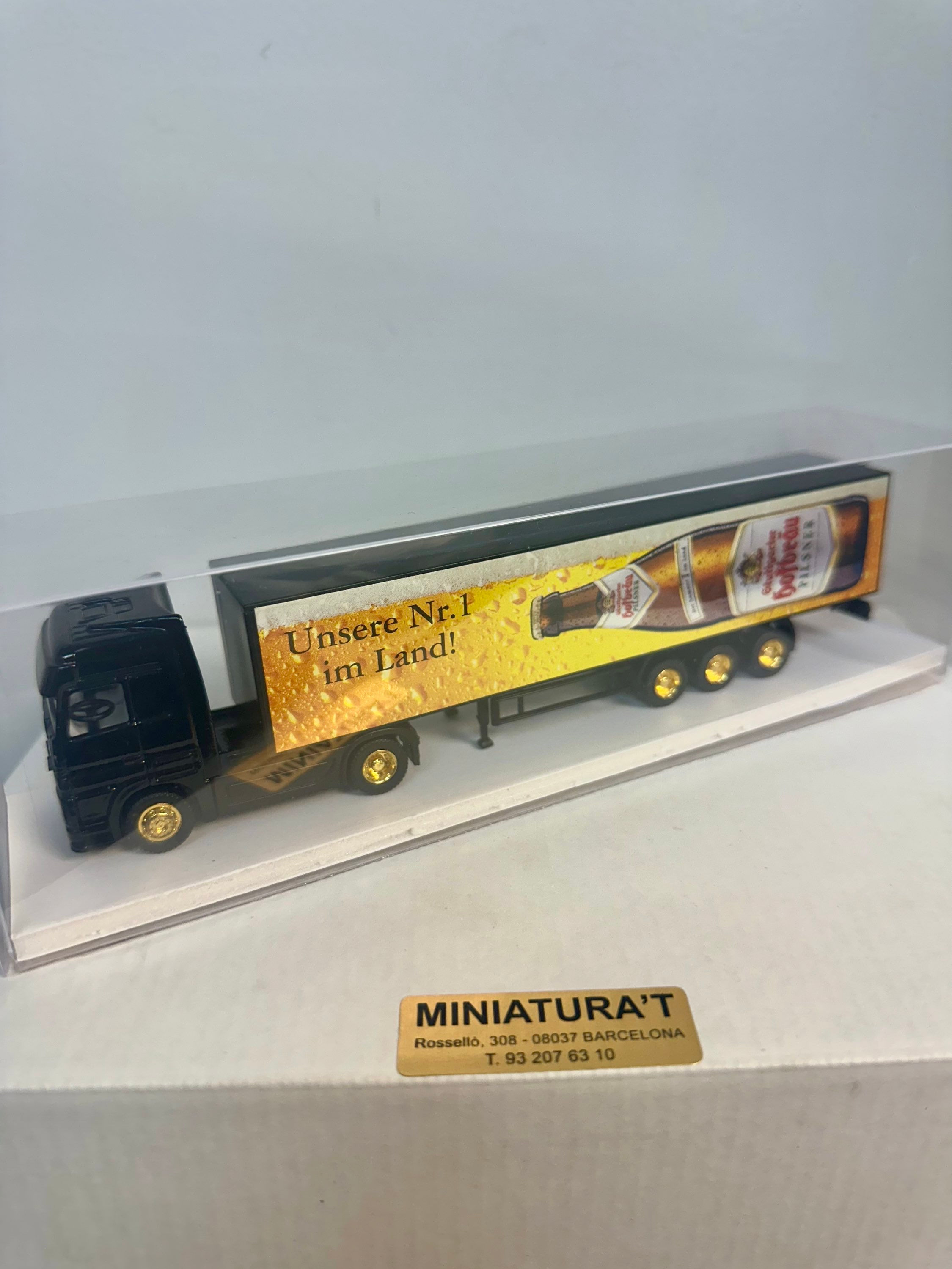 Mercedes Actros 2002 Hofbrau 1:87 Grell
