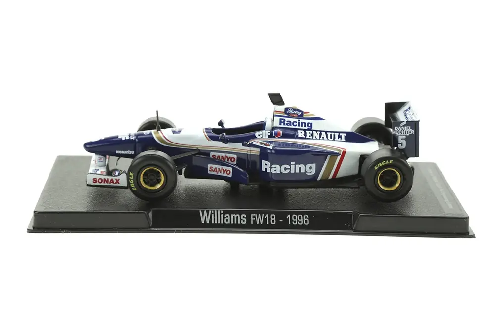 Williams Renault FW 18 #5 D.Hill 1996 1:43 Promocional