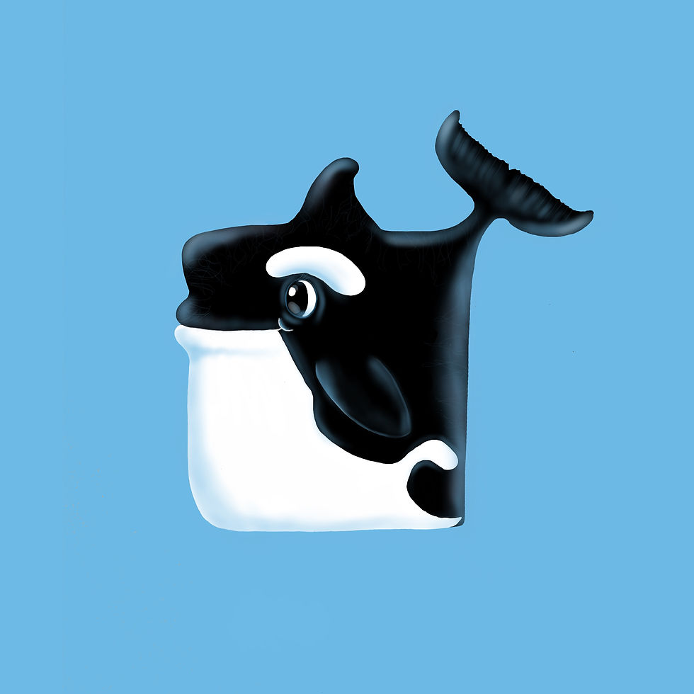 'Orca' - Coastal Creatures Print