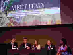 Meet Italy, from Scooters to Rockets panel