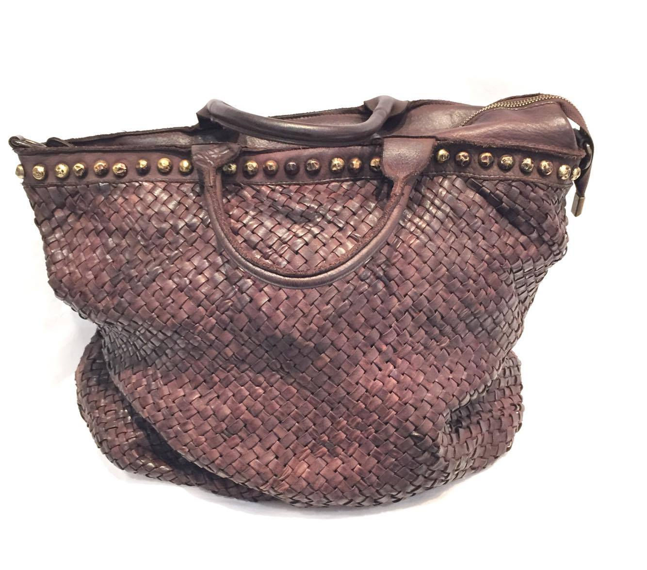 SAC TORSADE - BROWN