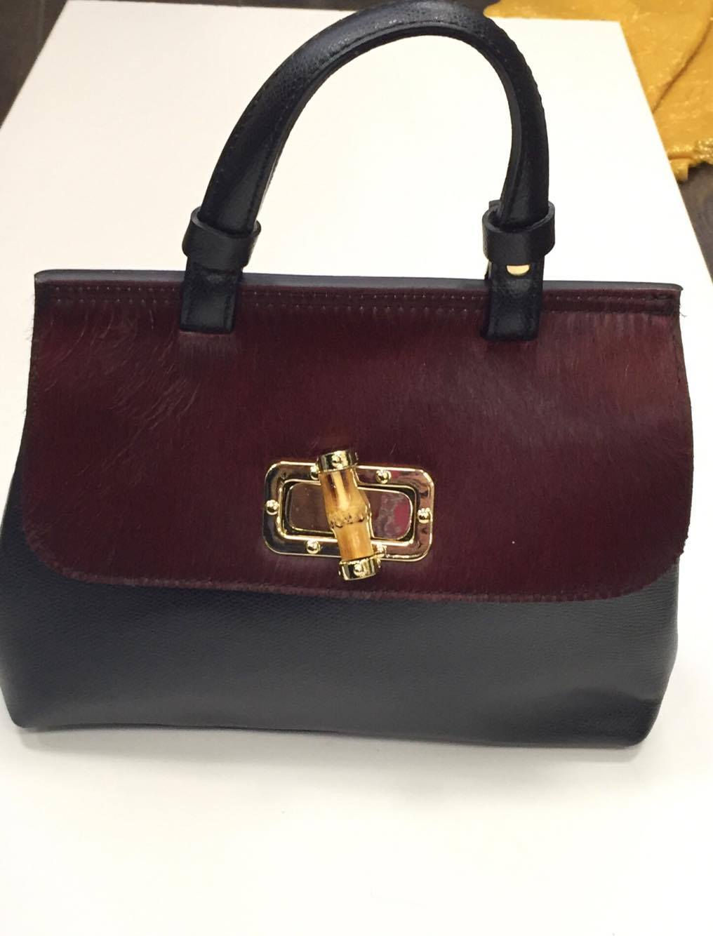 SAC 1950 PETIT MODELE - BORDEAU
