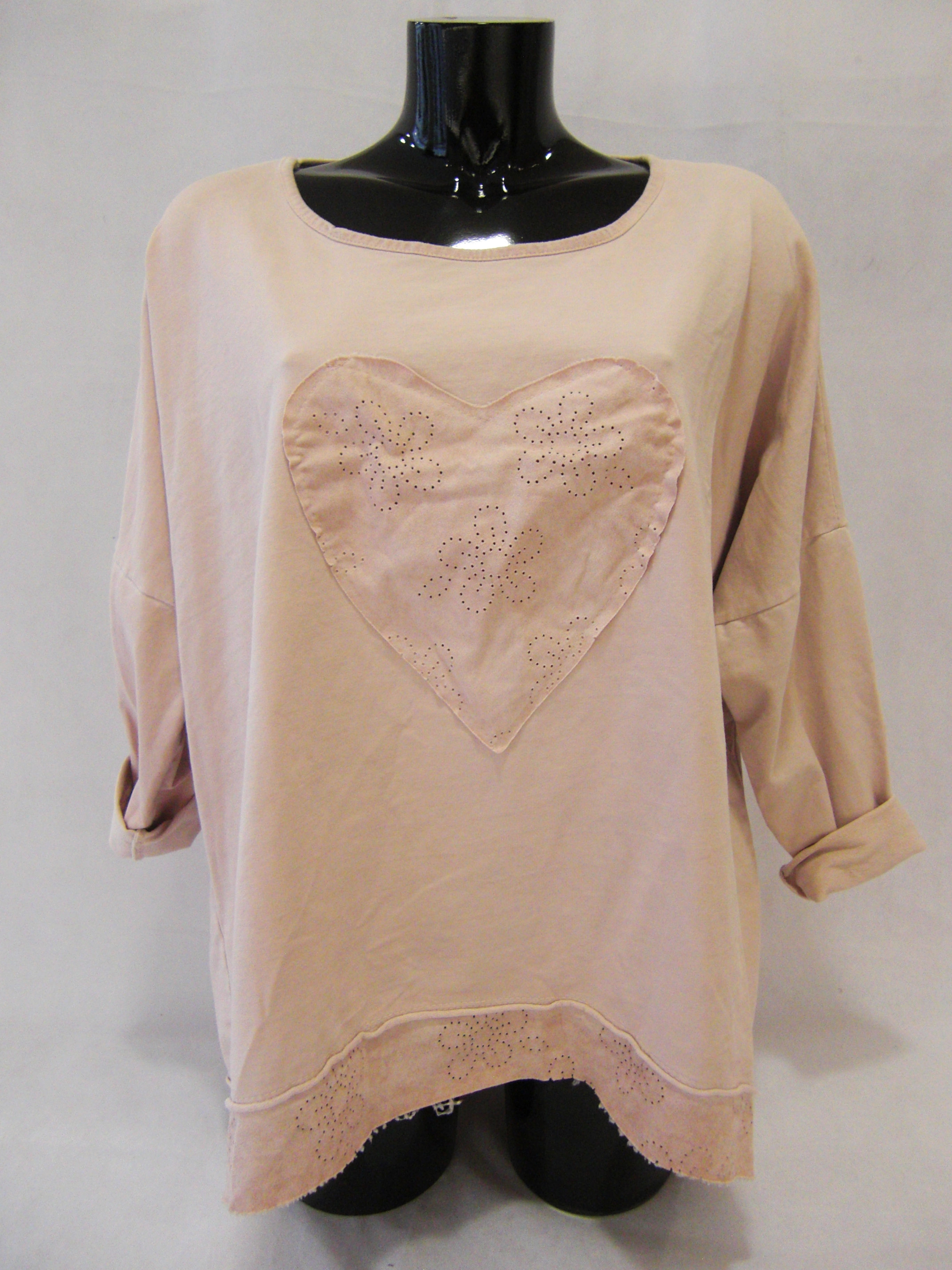 PULL COEUR ITA - PINK