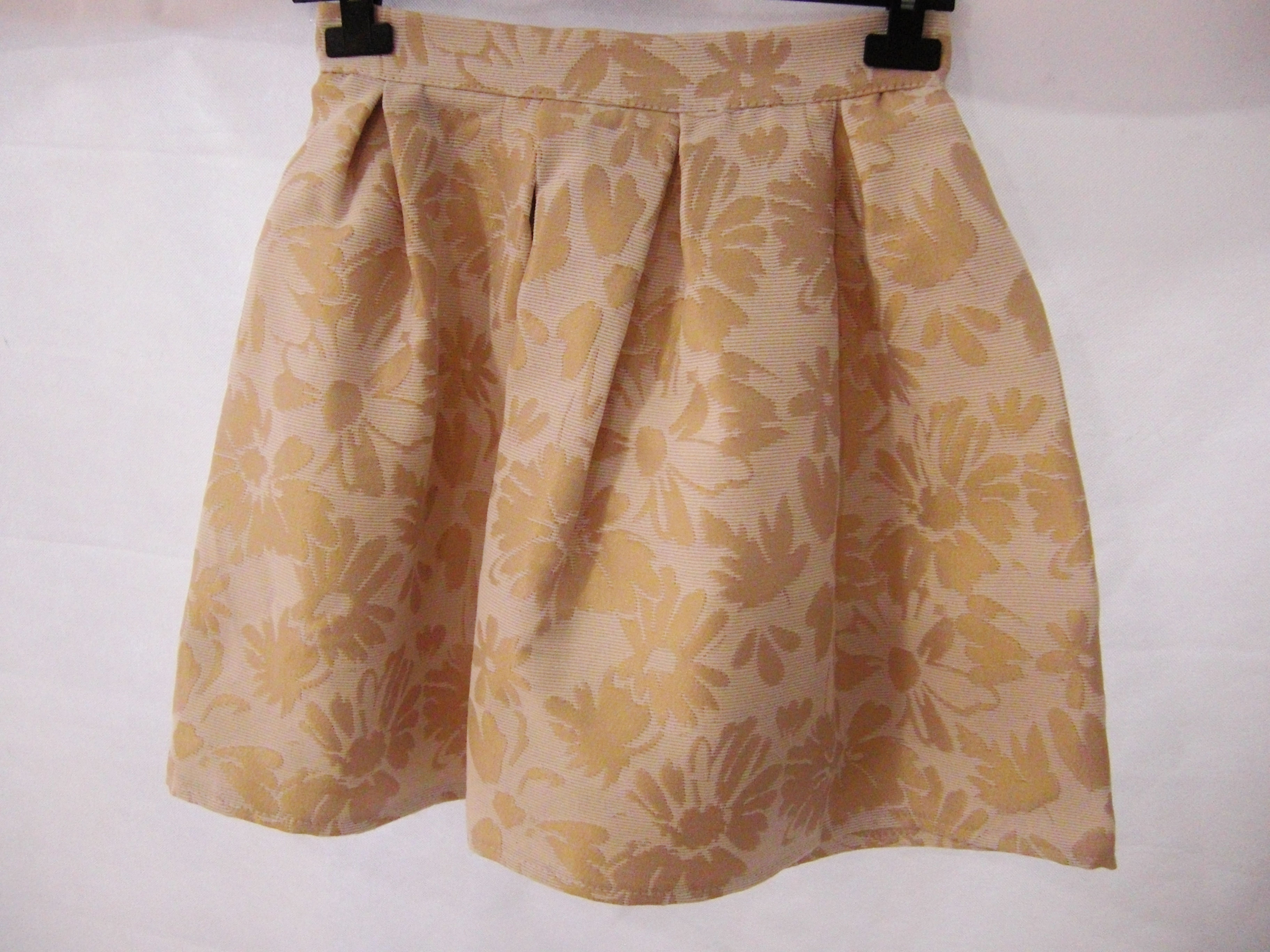 JUPE FLEUR - GOLD