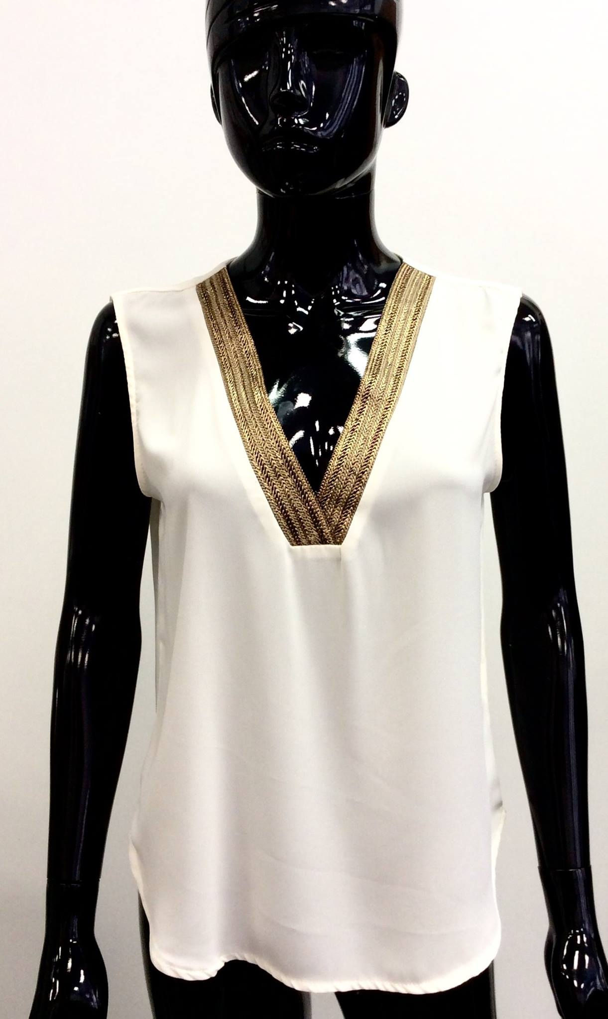 DEBARDEUR AMBER - WHITE