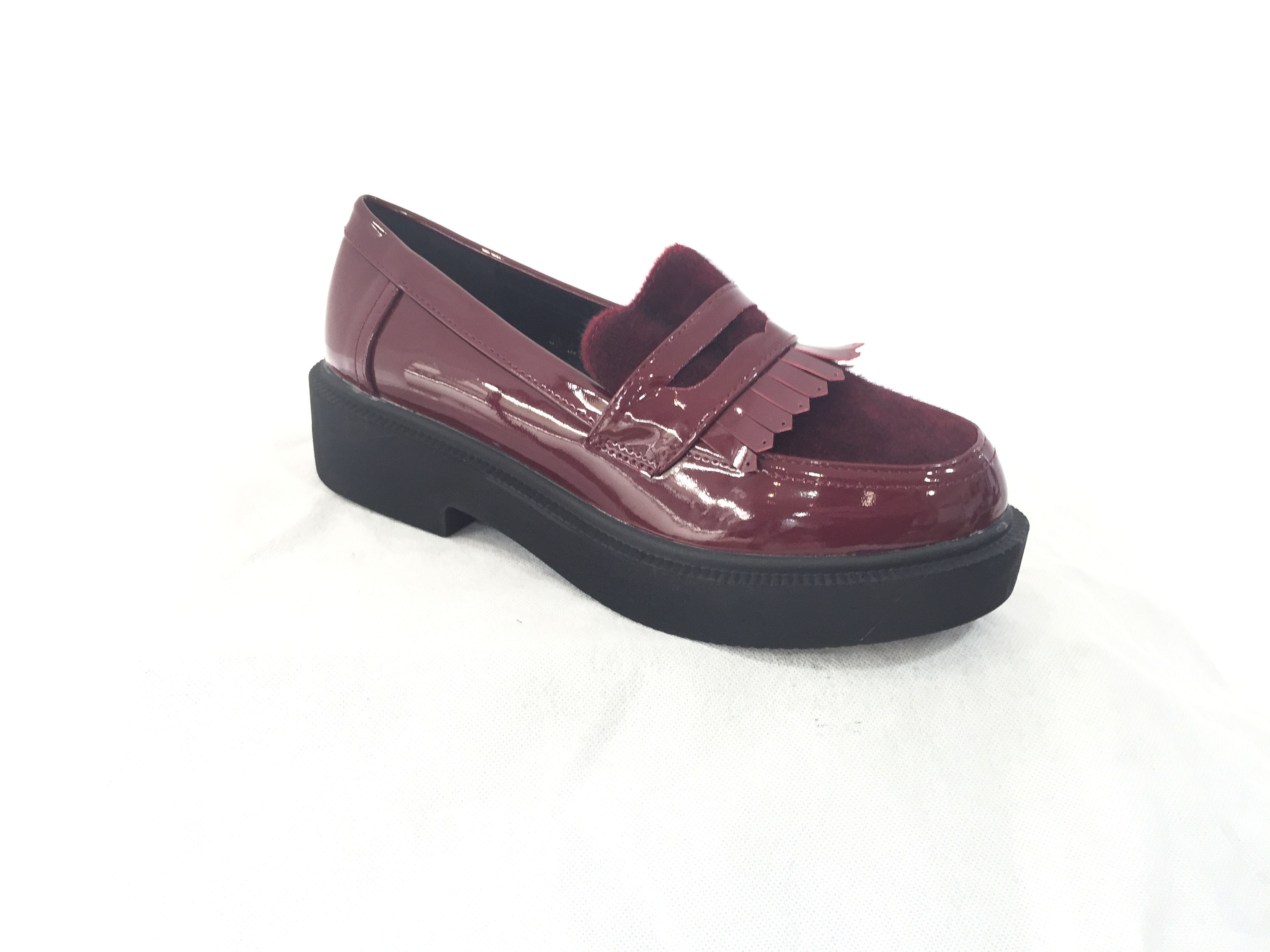 MOCASSIN VERNIS 8062_BORDEAU