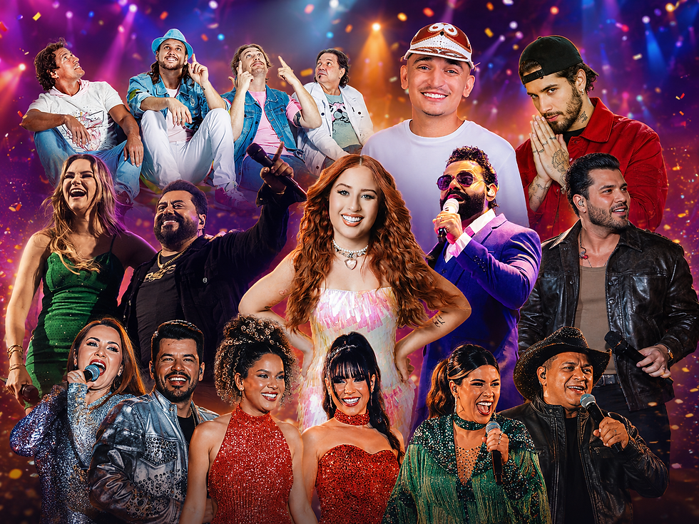 Artistas prometem energizar o público no Festival do Bem, oferecendo uma apresentação vibrante